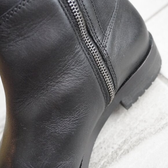 Tahari Black  Ankle Boots – Side Zip – Size 38 - Picture 13 of 14